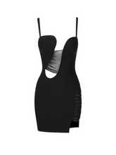 Lucia Cut-Out Mesh Bandage Dress